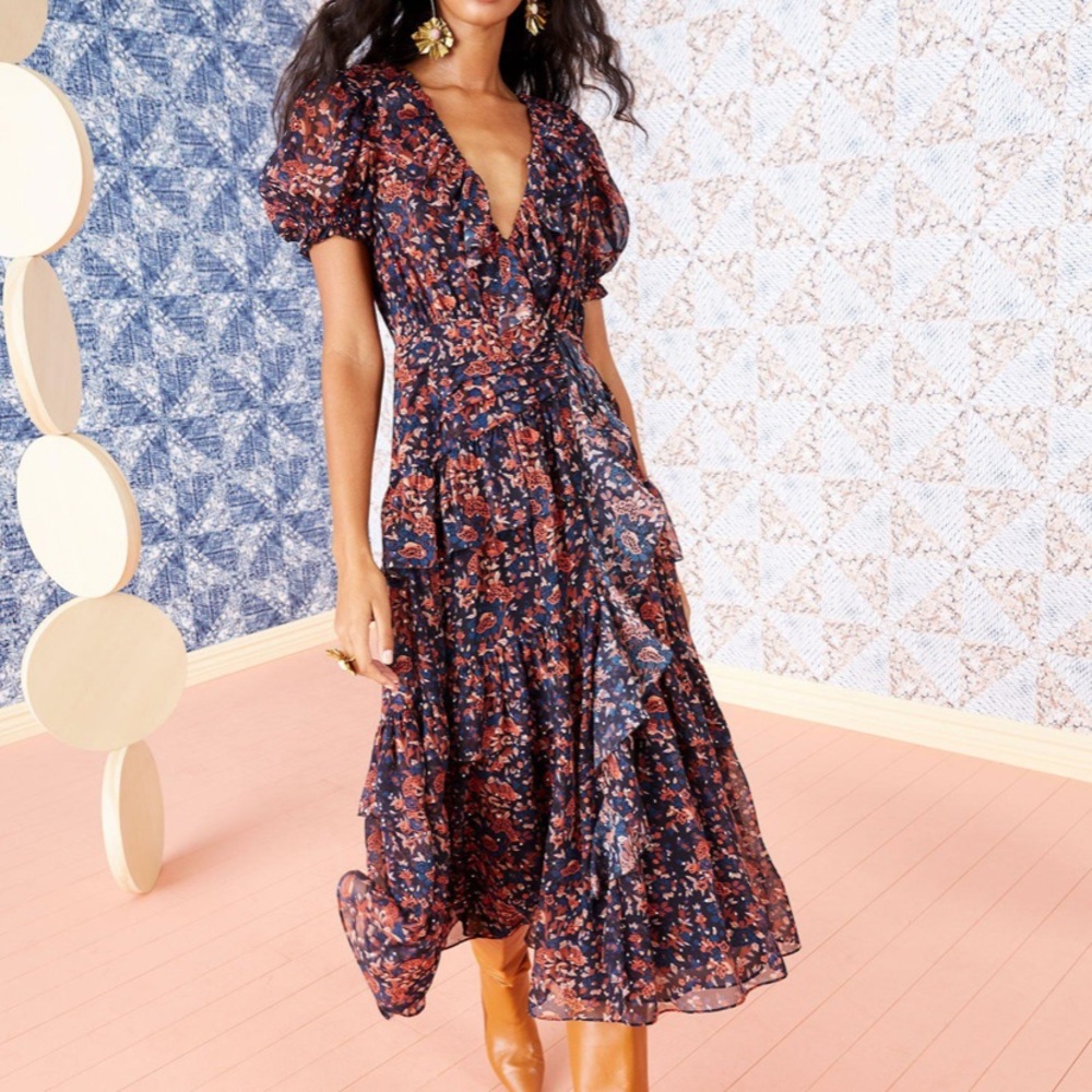 NWT Ulla Johnson Delphine Dress - Cosmos